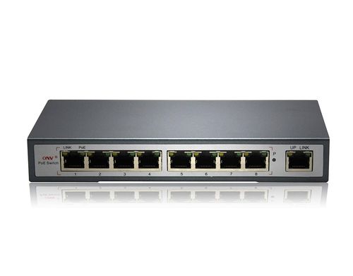 onv 光网视 poe31008p 8口poe供电交换机