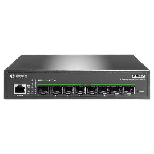 st3808f 8口万兆光口交换机的全新网络革命